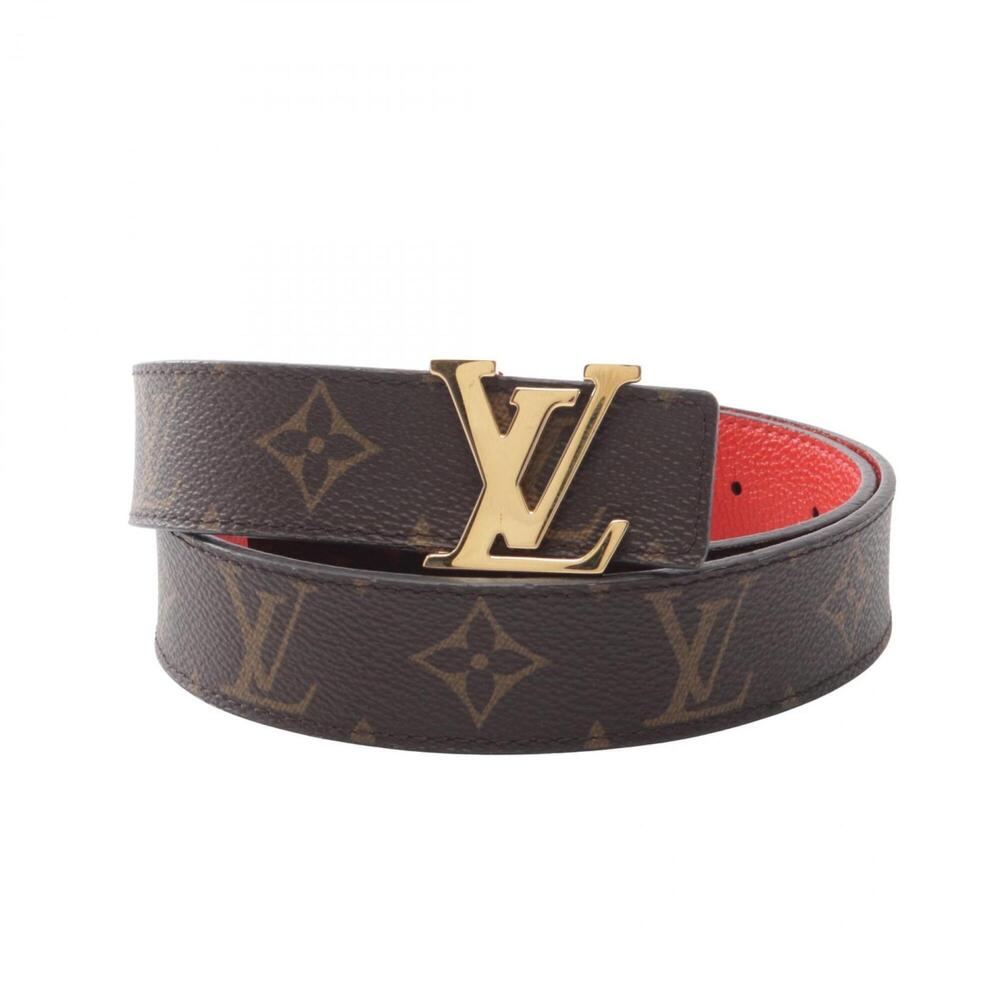 Louis Vuitton LOUIS VUITTON Ceinture LV Initials Monogram 30MM Reversible Lea...
